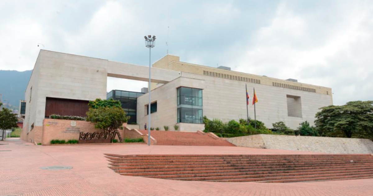 Fachada del Archivo de Bogotá