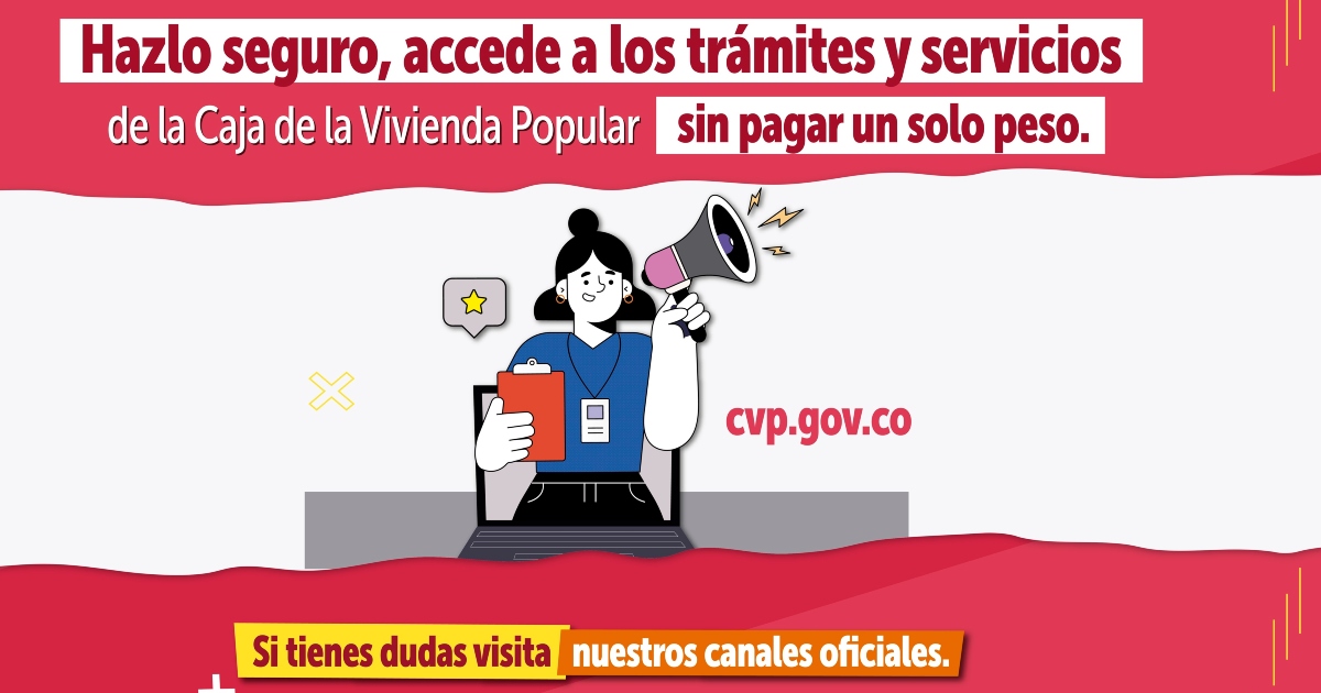 Imagen gráfica relacionada con los canales de atención de la CVP
