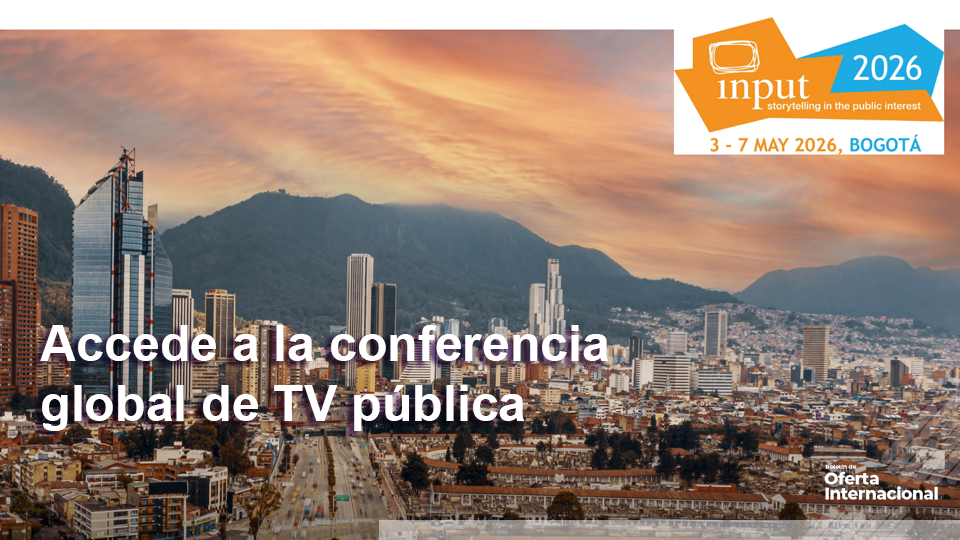 Conferencia internacional de televisión pública en Bogotá