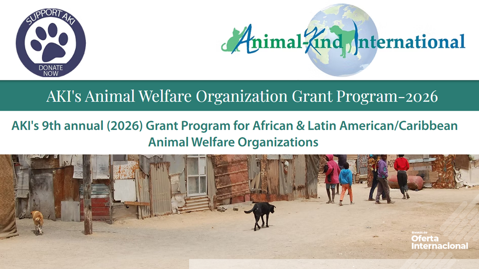 Atención y cuidado de animales en comunidades