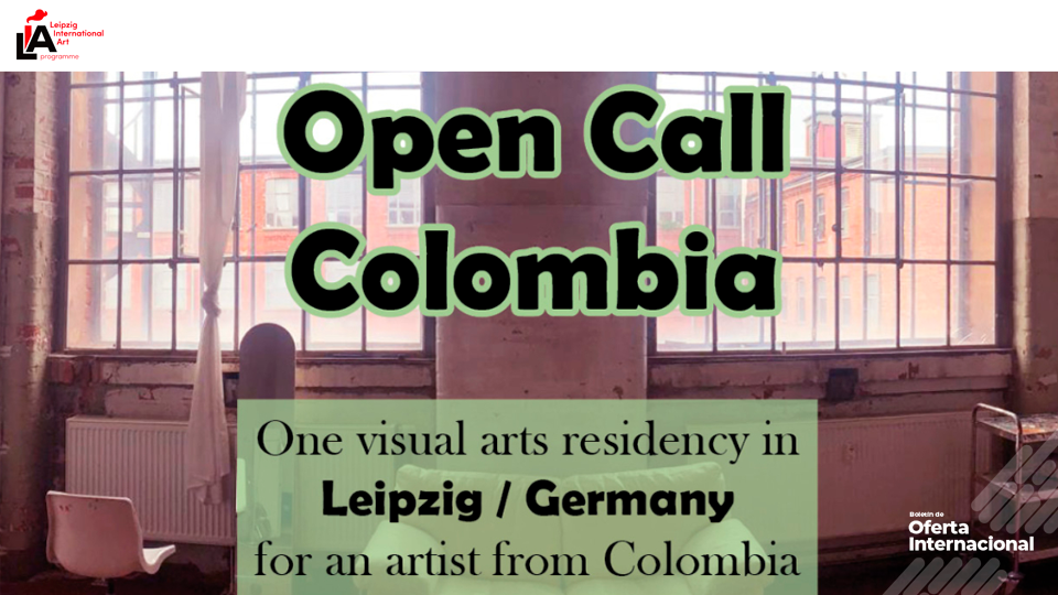 Artista visual en residencia internacional en Leipzig, Alemania