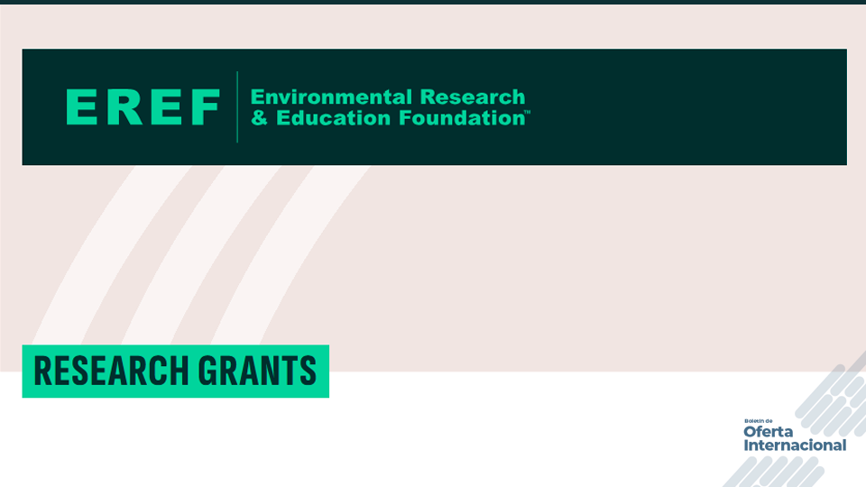 EREF Grants: impulsa investigación en residuos sostenibles