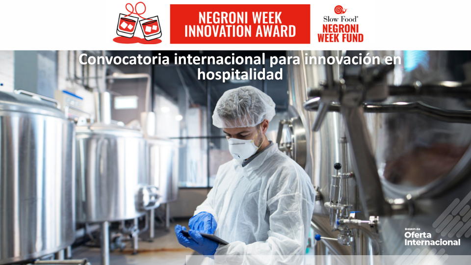 Convocatoria internacional para innovación en hospitalidad