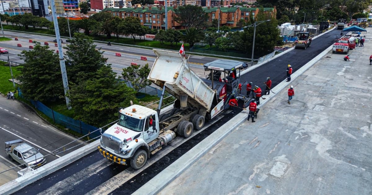 Buenas noticias en movilidad: alcalde Carlos Fernando Galán confirma que en julio se habilita el puente de la calle 153 con autopista Norte