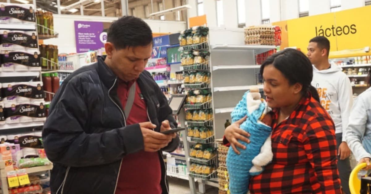 Foto de beneficiarios de Ingreso Mínimo Garantizado en Bogotá.