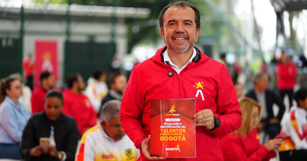 Imagen de Daniel García Cañón, director del IDRD