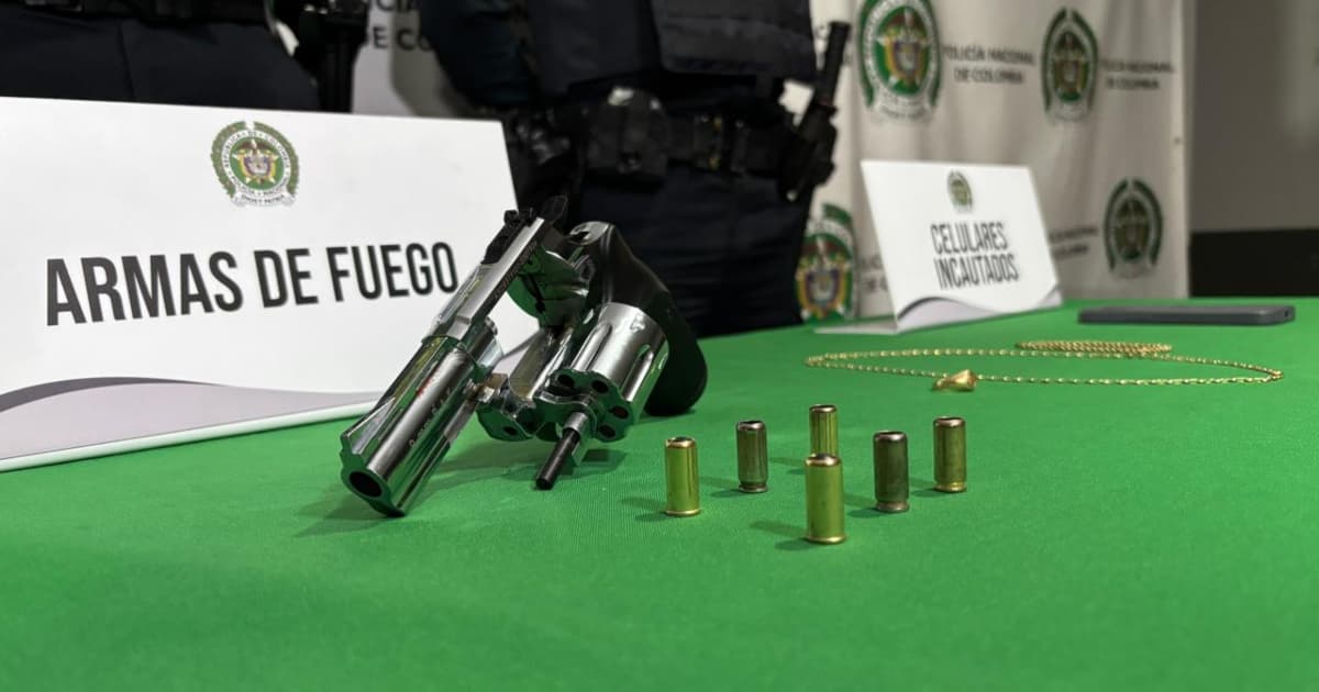 Material incautado y recuperado tras captura de presunto ladrón en Antonio Nariño.