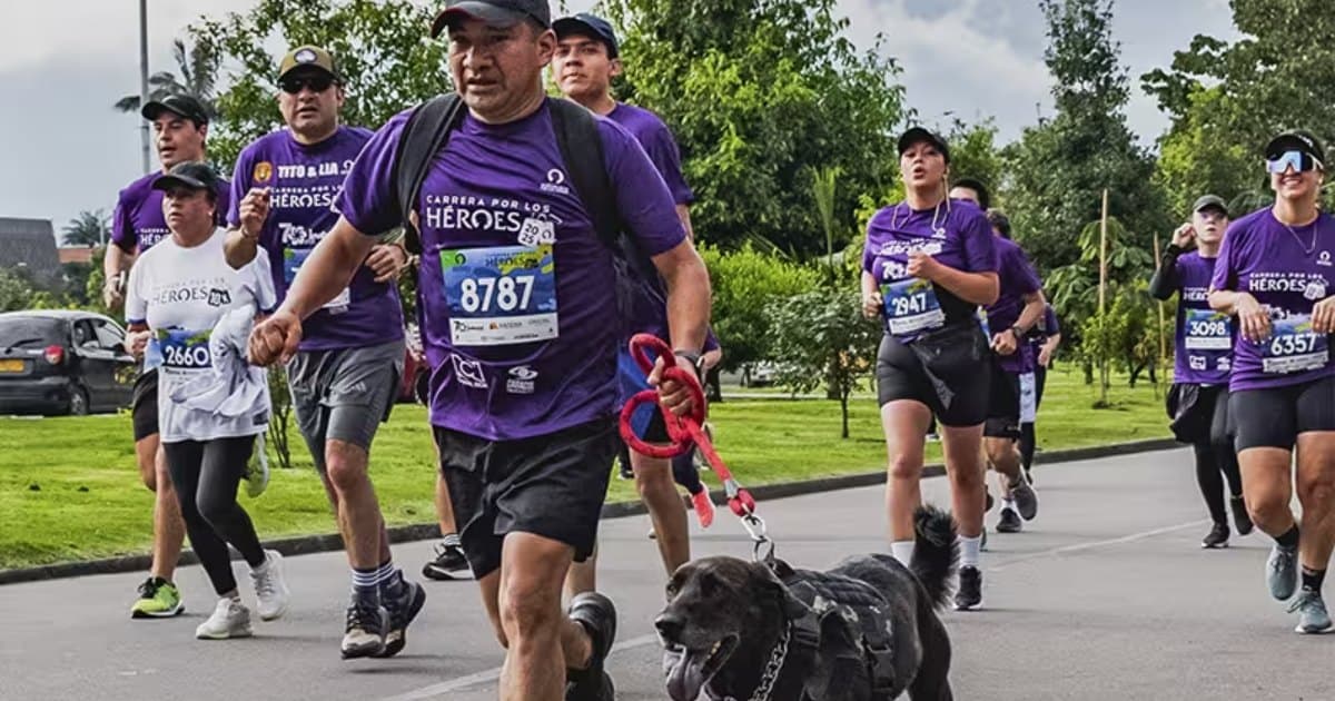 Foto de una carrera atlética 