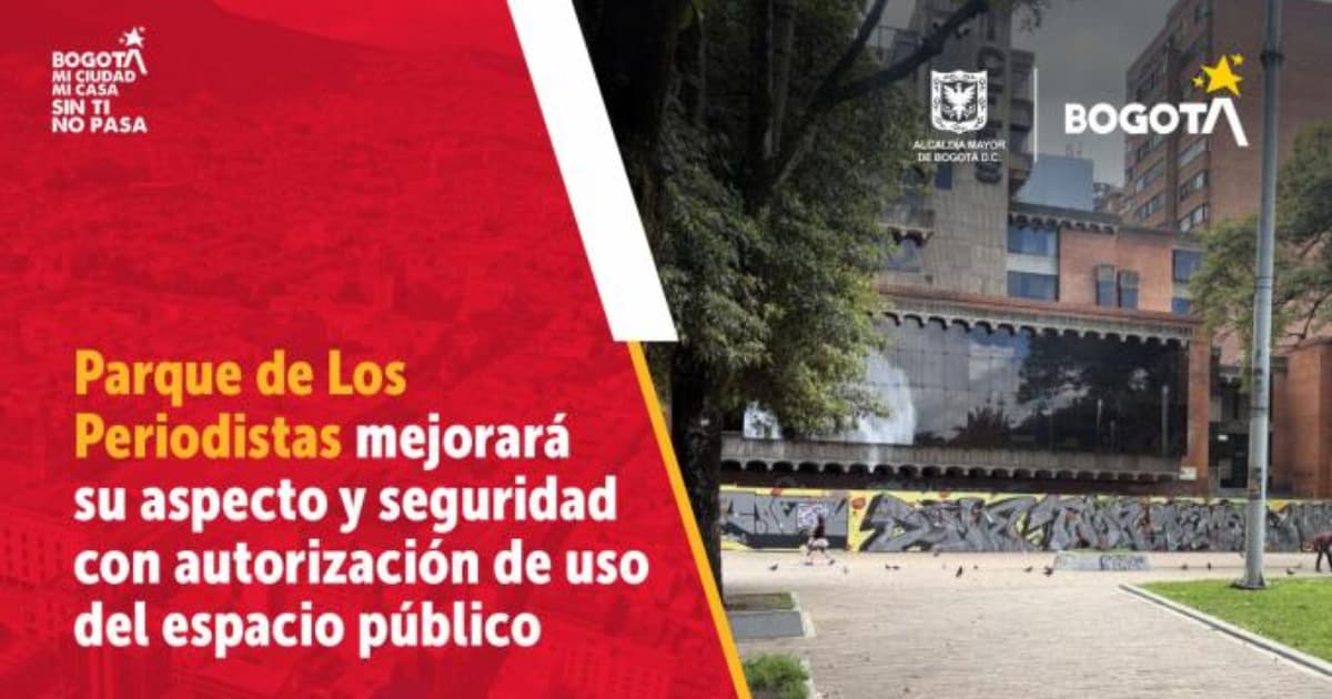 El Parque de Los Periodistas mejorará su aspecto y seguridad.