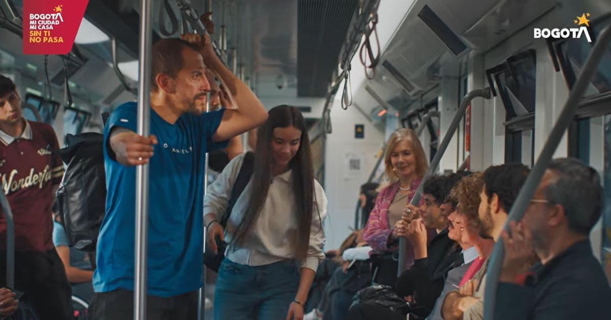 Captura de pantalla de video del Metro 