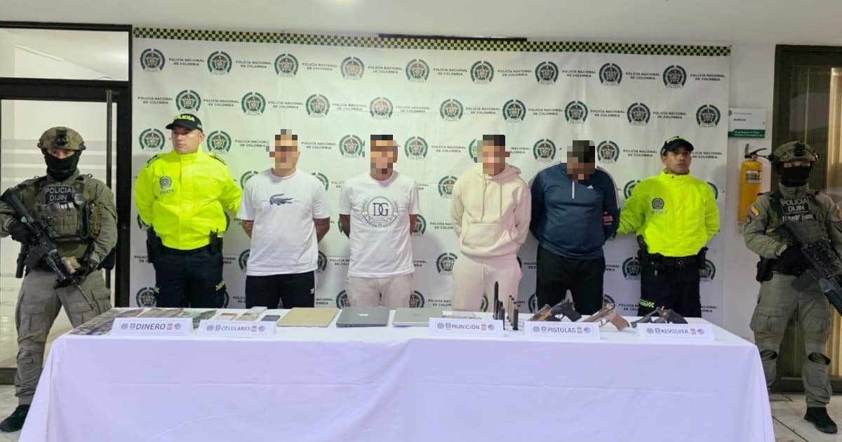 Cuatro de los capturados de red de narcotráfico requeridas para extradición.