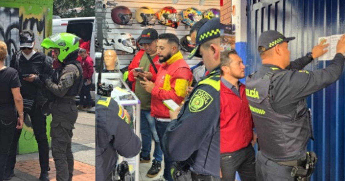 Foto de funcionarios del Distrito en operativo de seguridad