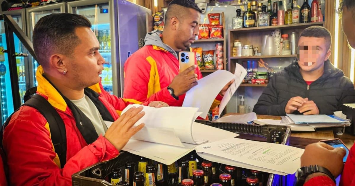 Operativo en Los Mártires