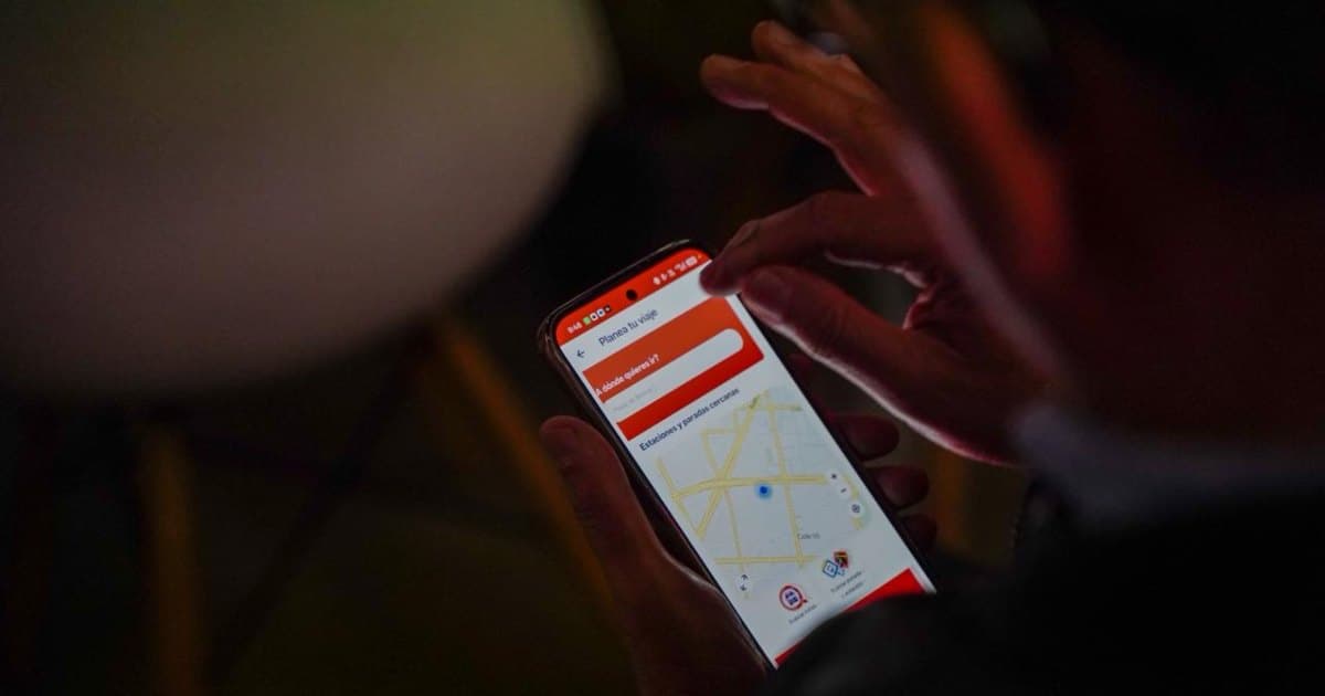 Foto de la TransMiApp.