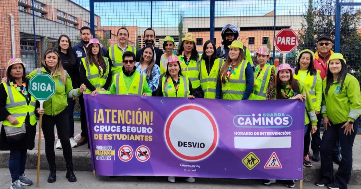 Foto de celebración de guardacaminos 