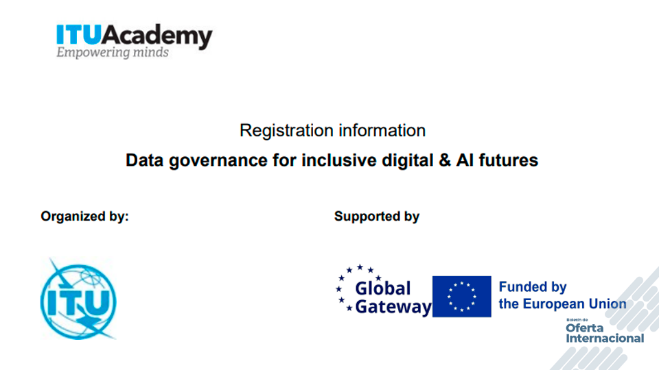 Curso internacional sobre gobernanza de datos y transformación digital