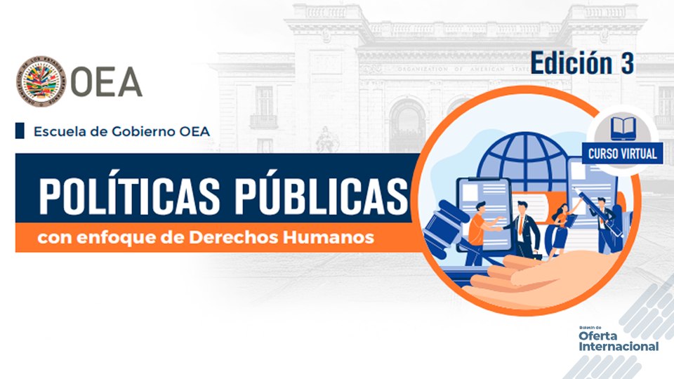Curso virtual sobre políticas públicas y derechos humanos de la OEA