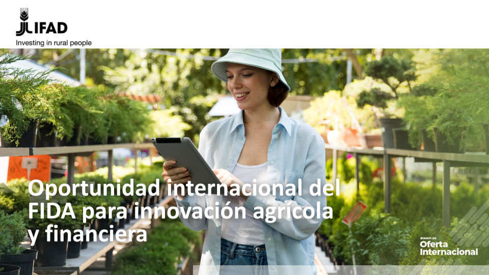 Innovación tecnológica para fortalecer el desarrollo rural
