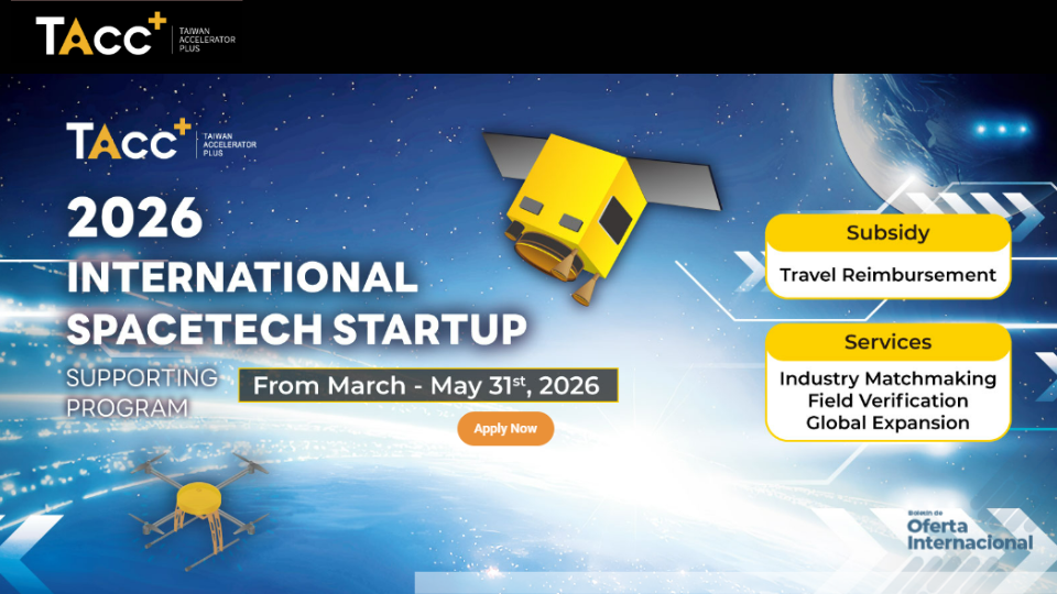 Taiwán abre convocatoria global para startups de tecnología espacial