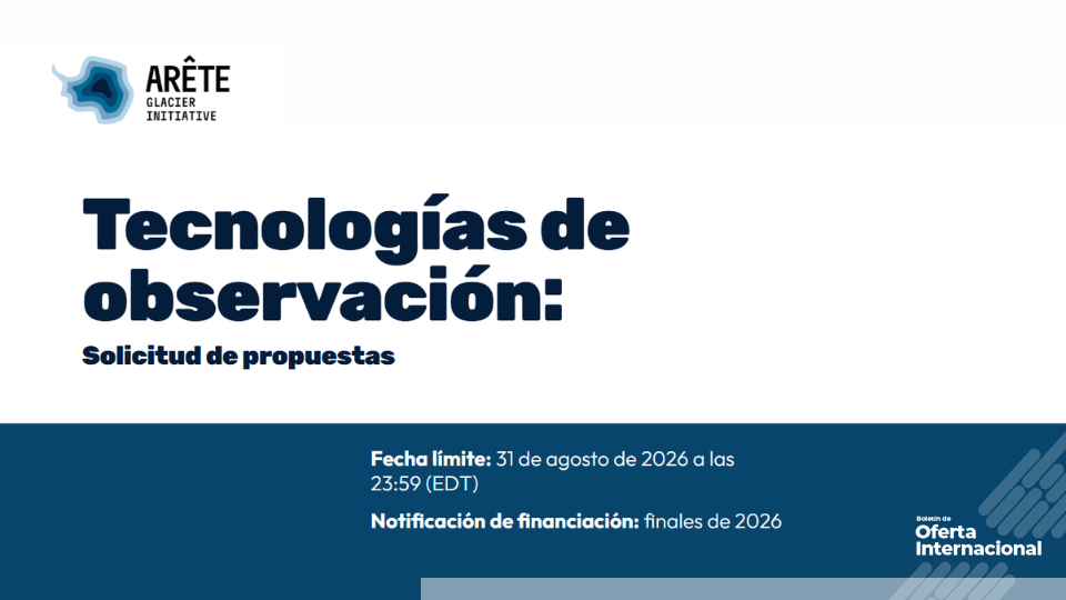 Investigación tecnológica para monitoreo de glaciares y clima