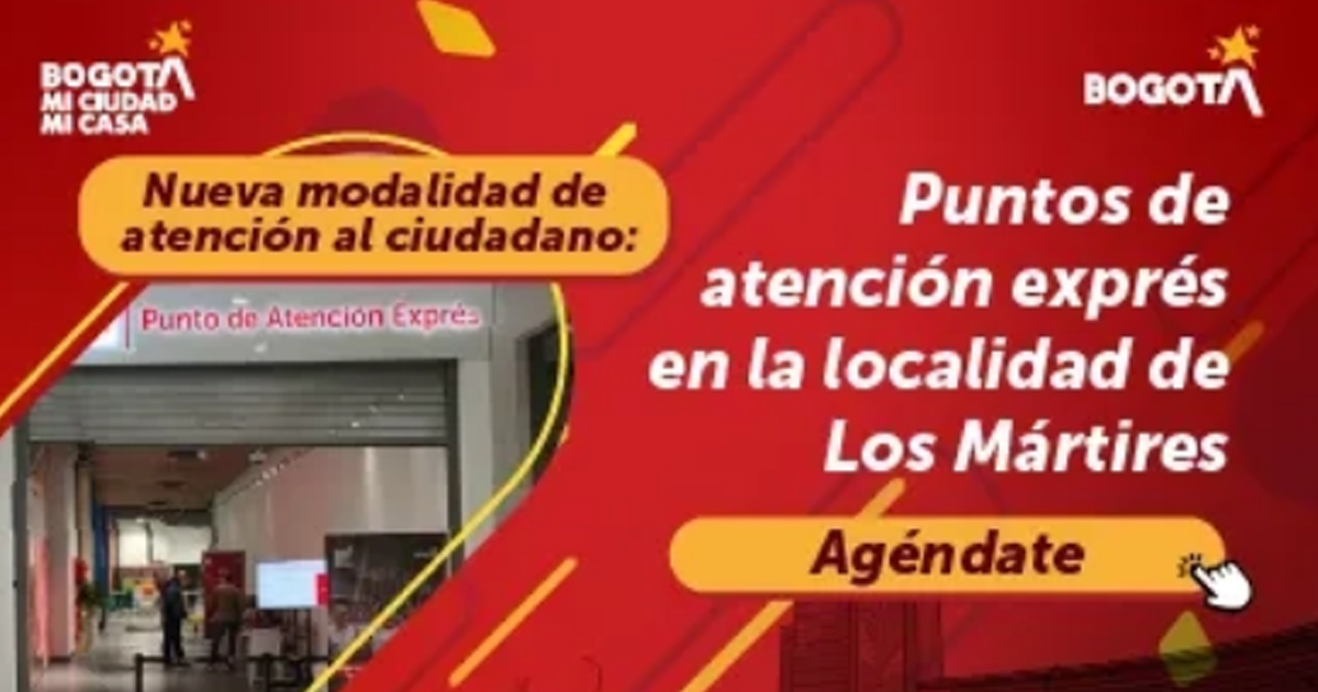 Pieza gráfica informativa sobre el nuevo punto de atención