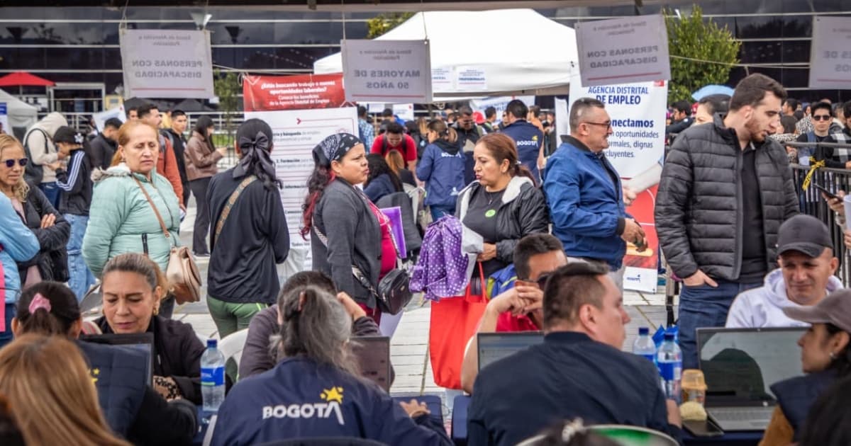 Trabajo Bogotá hay 1.151 vacantes laborales hasta el 16 de mayo 2026 |  Bogota.gov.co
