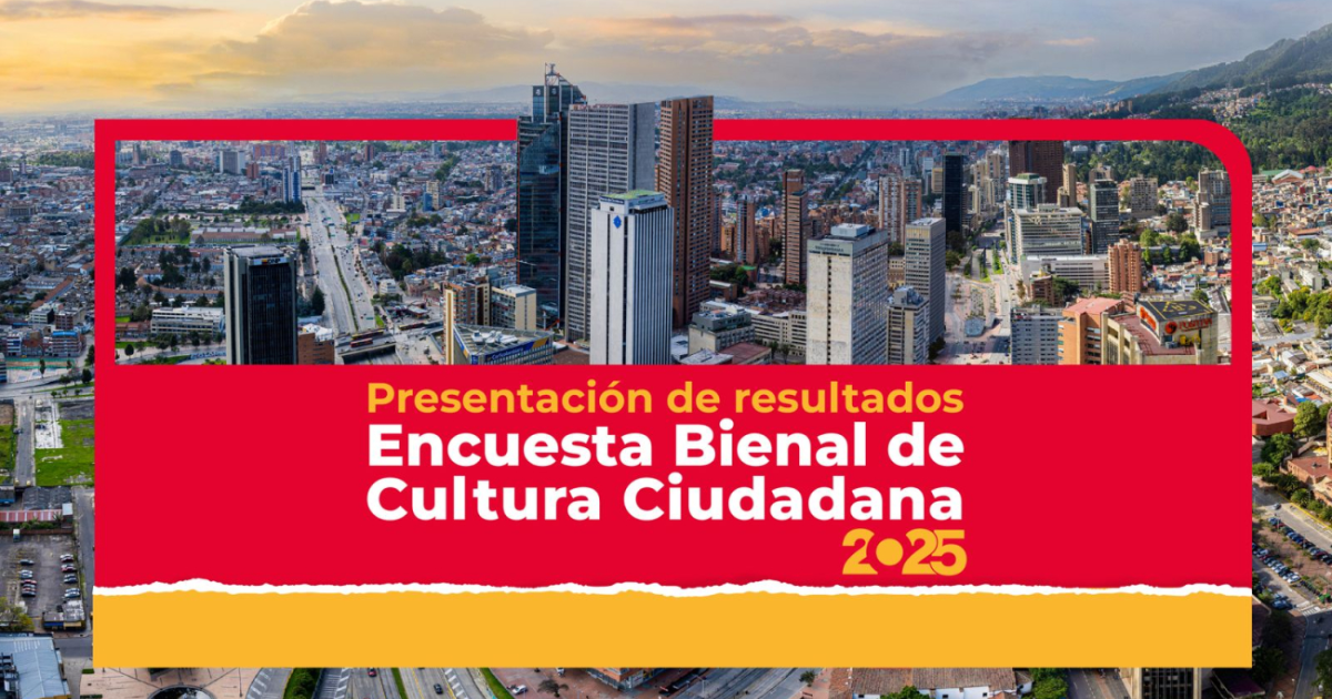 Imagen de la encuesta del Observatorio de Cultura de Bogotá.