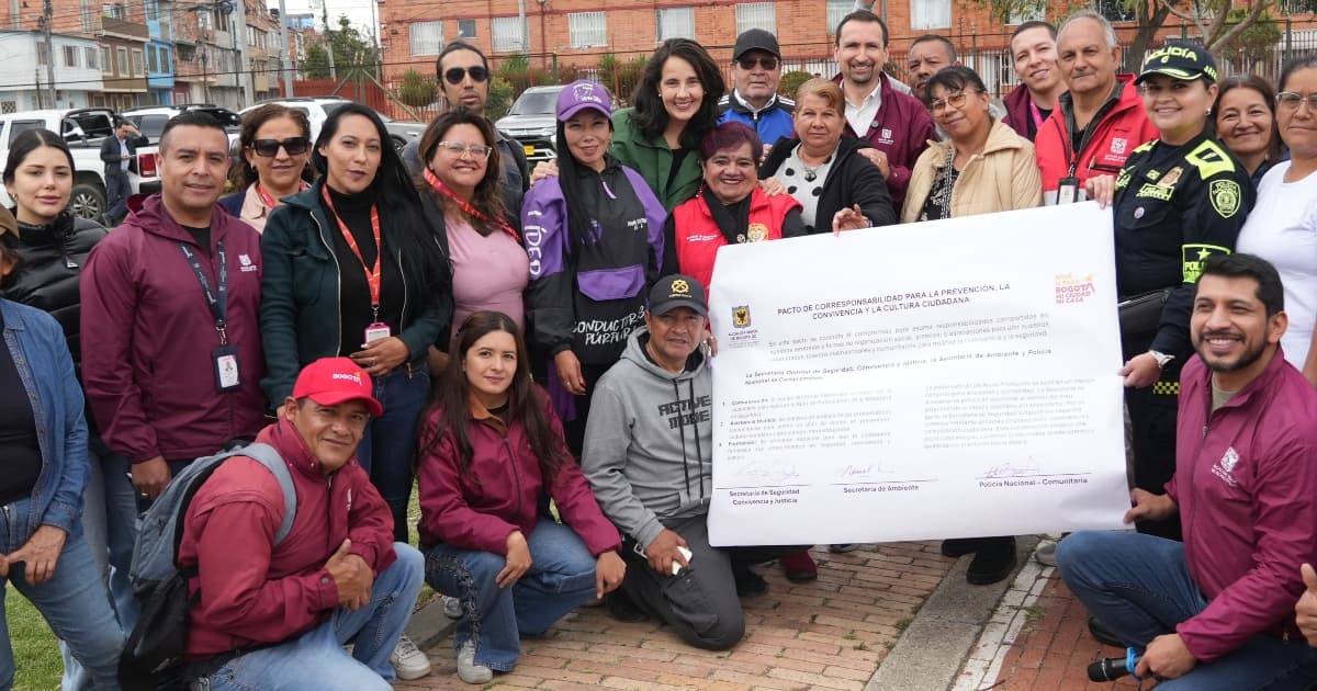 Firma Pacto por el cuidado de las áreas estratégicas de Bogotá