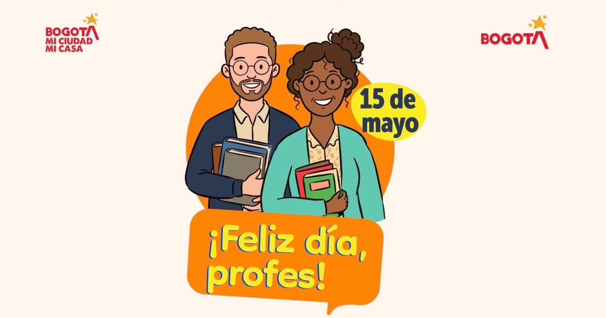 Imagen gráfica relacionada con el Día del Maestro 