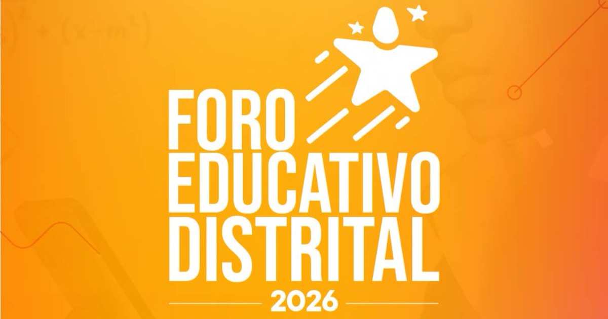 Imagen gráfica relacionada con el Foro Educativo Distrital 