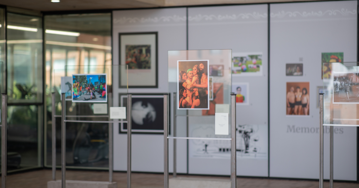 Imagen de una sala de exposición del CEFE Chapinero.