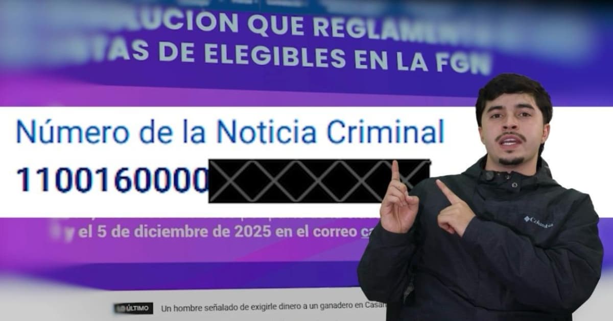 Video explicativo sobre la diferencia entre número de incidente y número de noticia criminal.