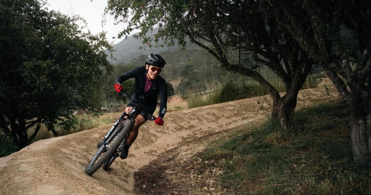 Foto de pista de ciclomontañismo