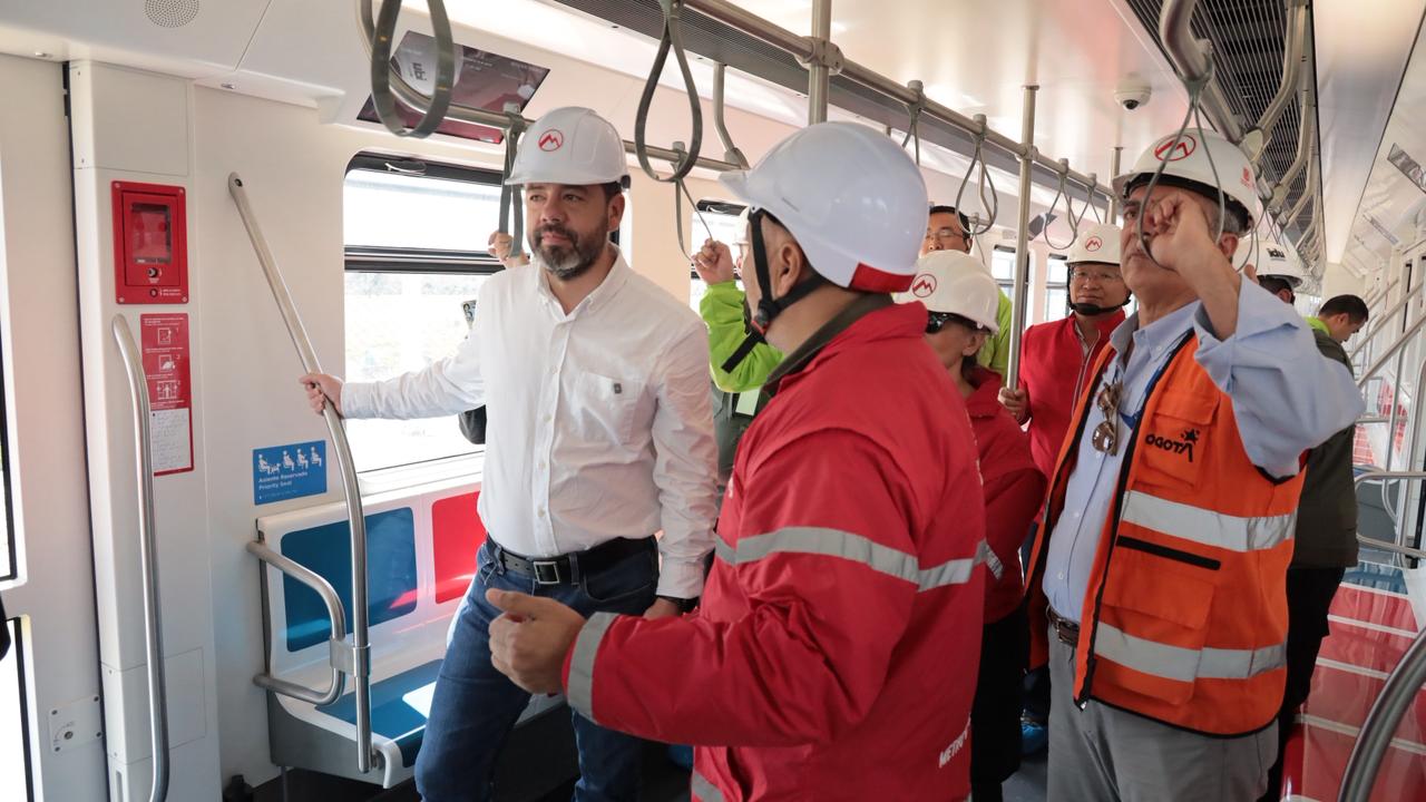 Pruebas dinámicas de los trenes | Bogota.gov.co