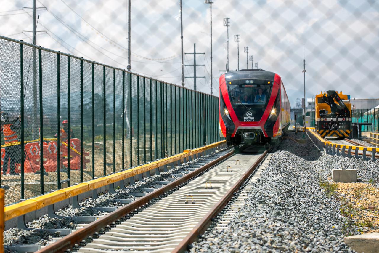 Pruebas dinámicas de los trenes | Bogota.gov.co