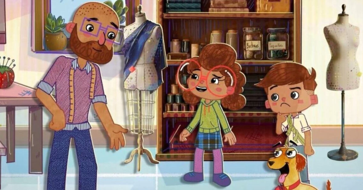 Imagen de los protagonistas de la serie animada de Eureka de canal Capital.