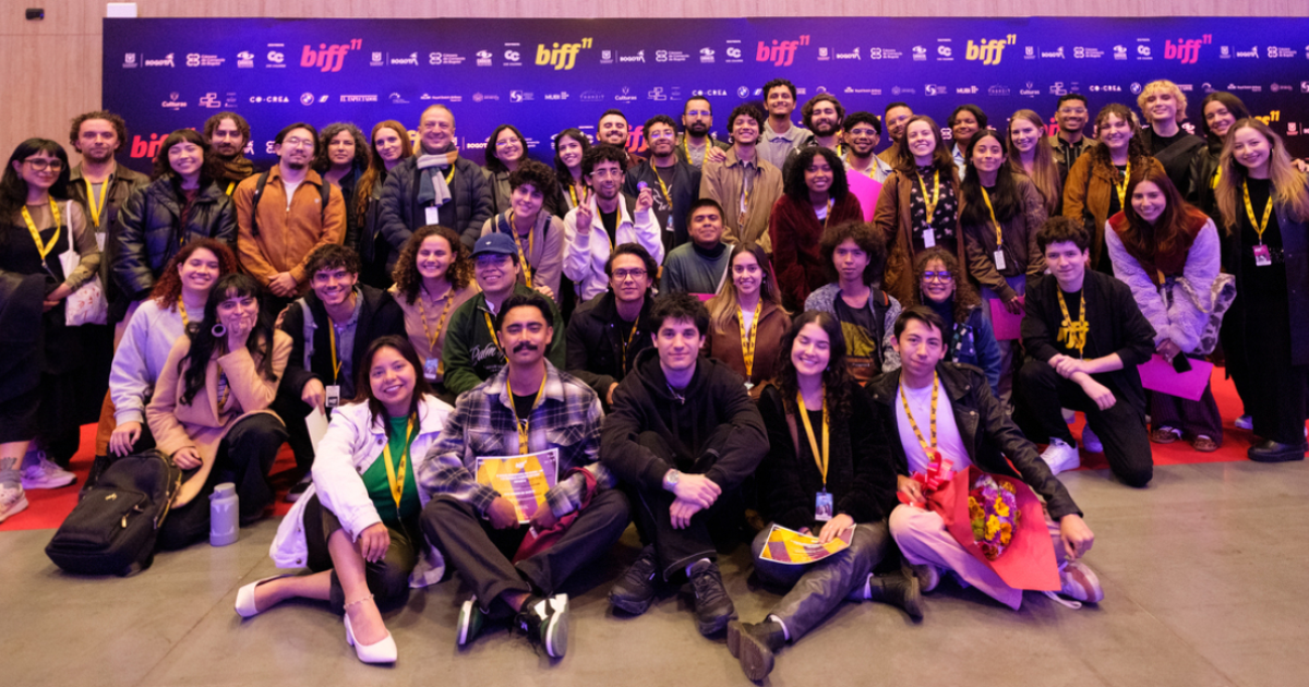 Imagen de los participantes del BIFF 2025 en Bogotá.