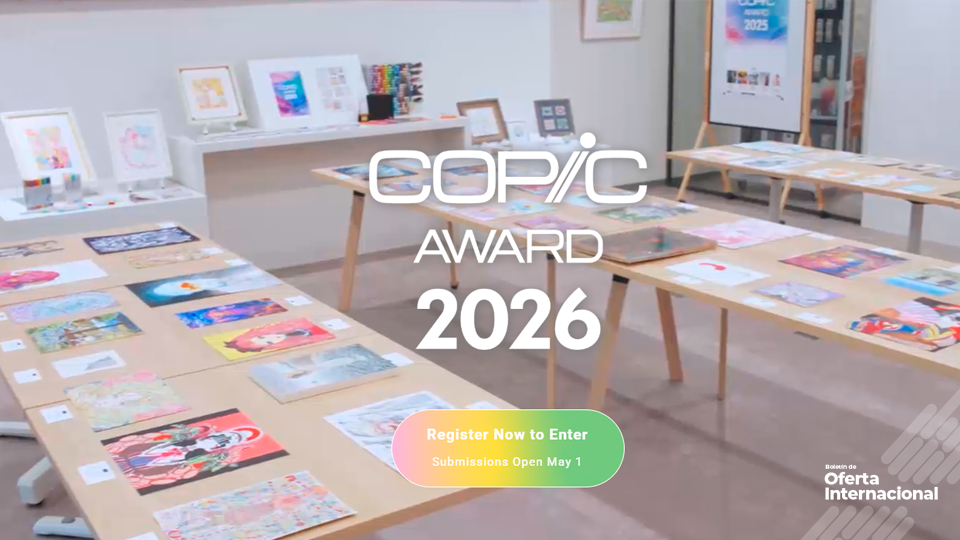 COPIC AWARD 2026: una vitrina internacional para el talento creativo