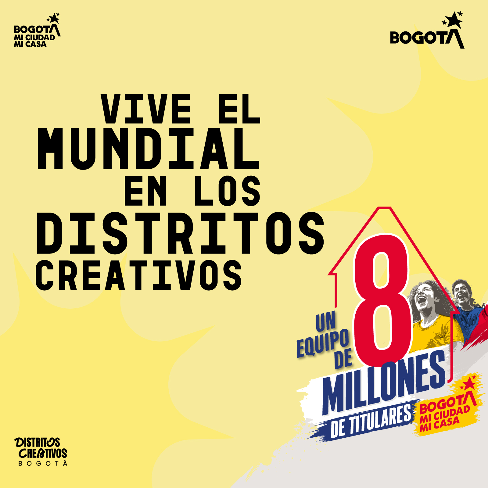 Vive el Mundial en los distritos creativos