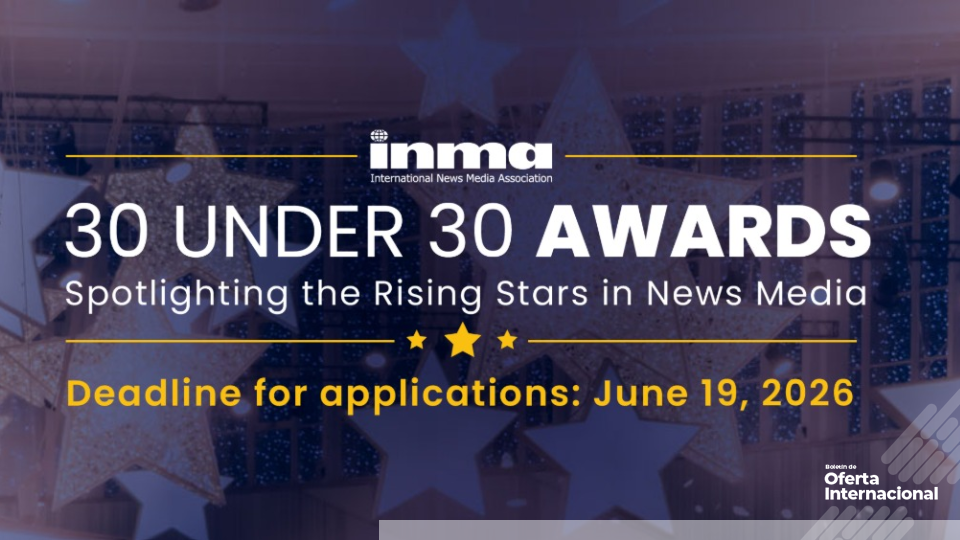 INMA 30 Under 30 destaca a jóvenes líderes de medios de comunicación
