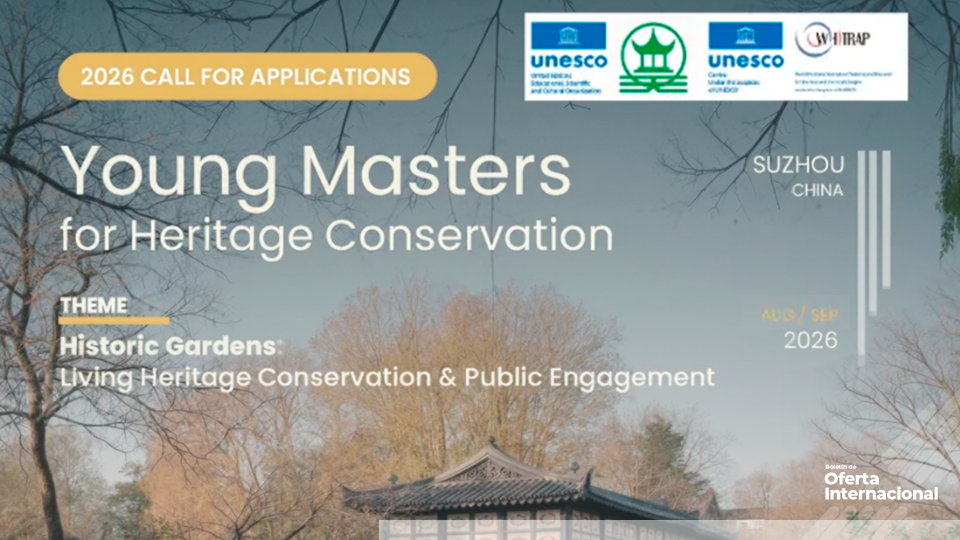 UNESCO abre convocatoria para jóvenes conservadores del patrimonio