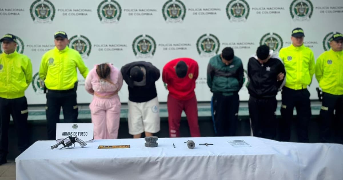 Cinco capturados de la banda Los Astutos.