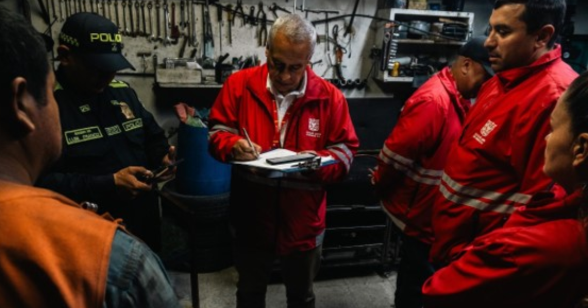 Imagen del operativo en el montallantas