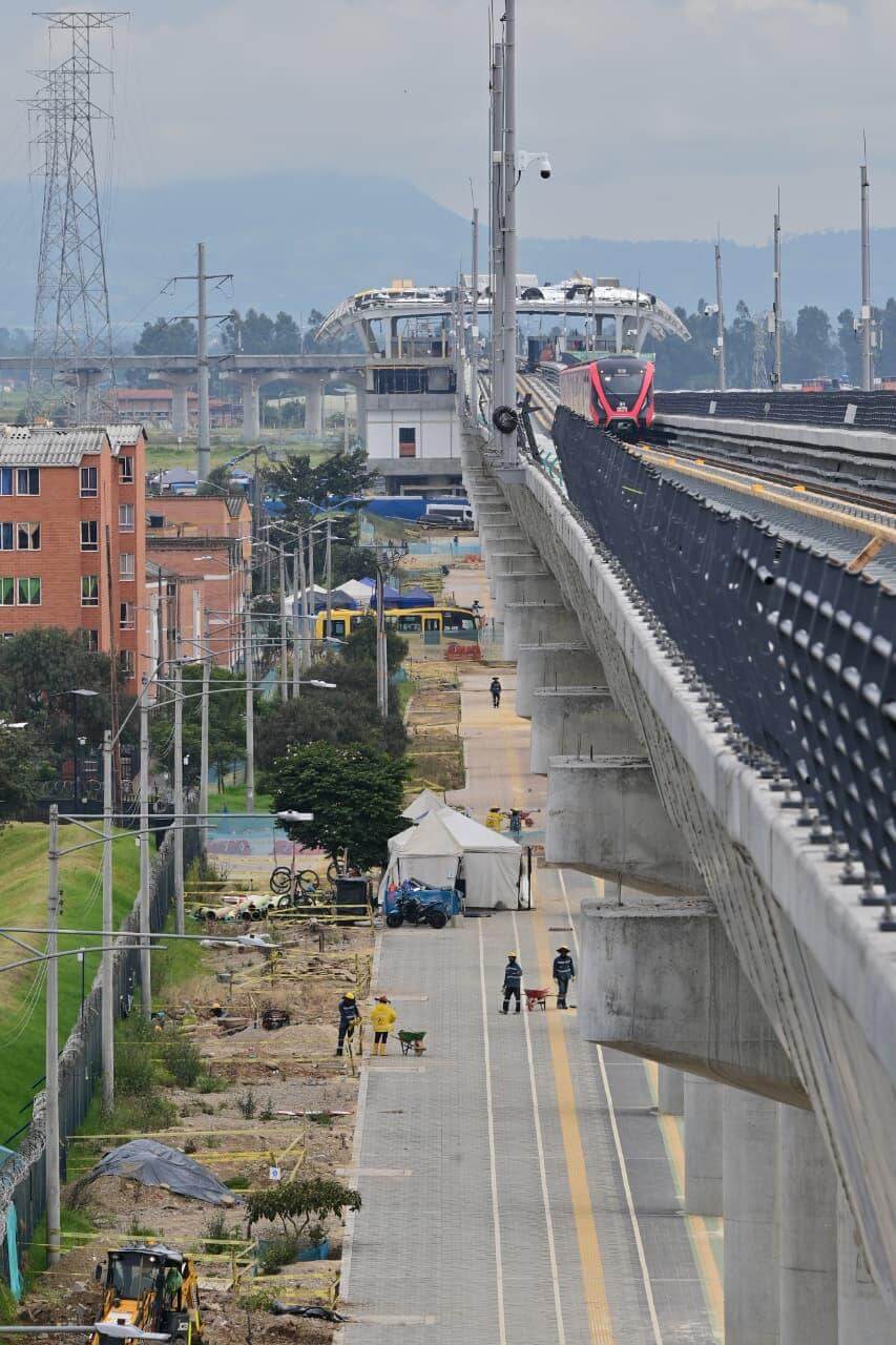 Pruebas autónomas y energizadas de los trenes de la Línea 1 del Metro | Bogota.gov.co