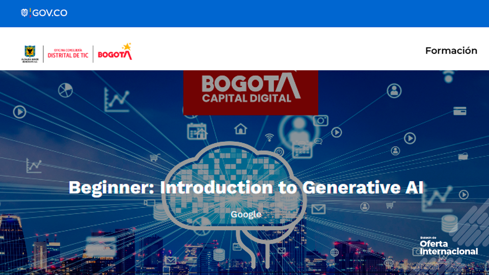 Aprende inteligencia artificial generativa con Google