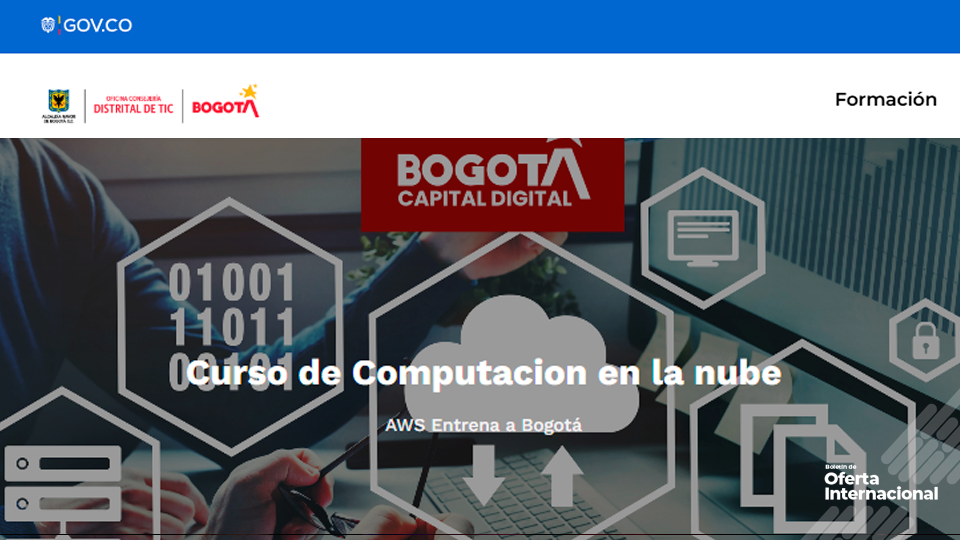 Aprende computación en la nube con AWS Entrena a Bogotá