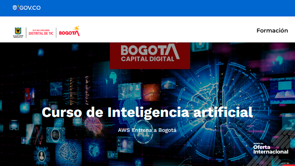 Descubre el potencial de la inteligencia artificial con AWS Entrena a Bogotá