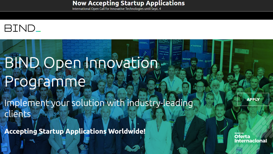 BIND Open Innovation conecta startups de Bogotá con la industria global