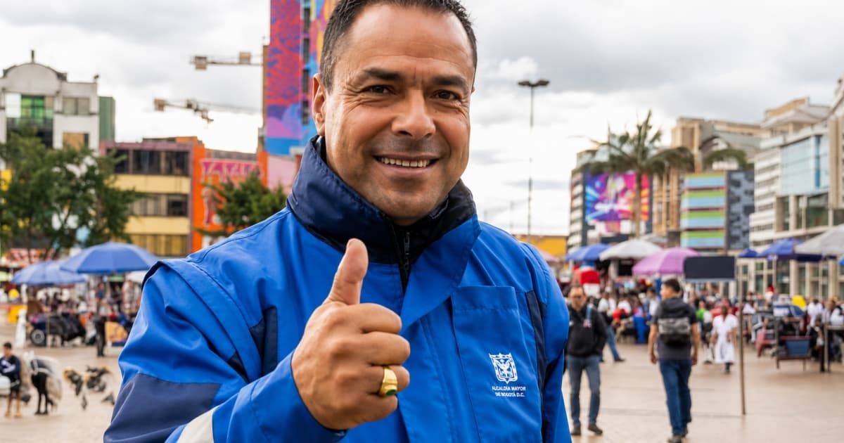 Foto de Héctor Barón: de policía a gestor social del IPES en Bogotá
