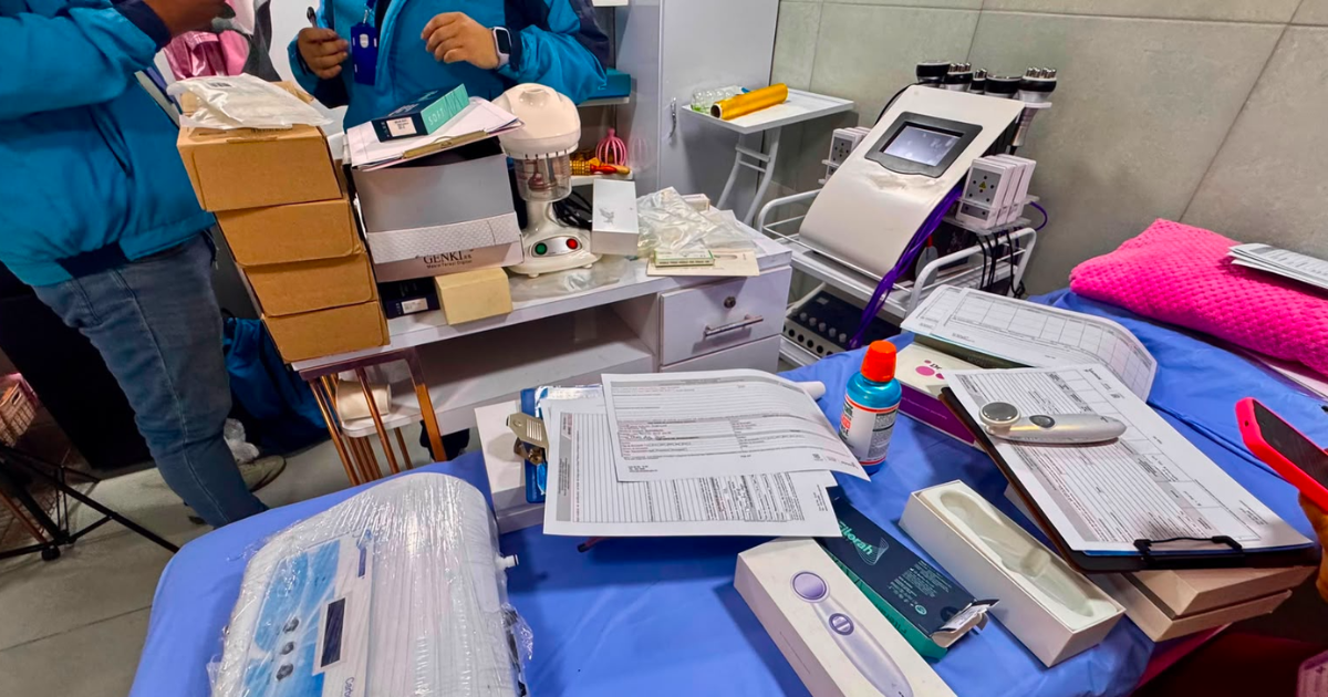 Foto de equipos medicos.